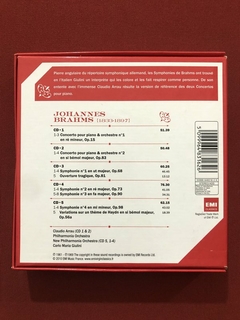 CD - Box Brahms Les Concertos Pour Piano - Importado - Semin - comprar online
