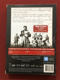 DVD Duplo - Os Sete Samurais - Akira Kurosawa - Seminovo - comprar online
