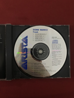 CD - Dionne Warwick - Friends - Importado - Seminovo na internet