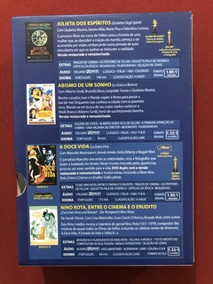 DVD - Box Coleção Fellini - Vol. 2 - 4 DVDs - Seminovo - comprar online