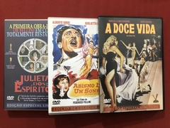 DVD - Box Coleção Fellini - Vol. 2 - 4 DVDs - Seminovo na internet
