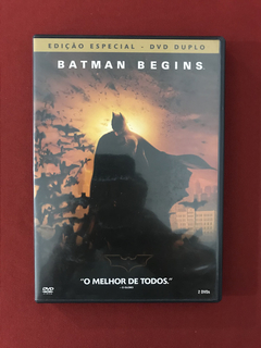 DVD Duplo - Batman Begins - Dir: Christopher Nolan - Semin