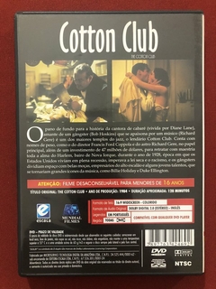 DVD - Cotton Club - Diane Lane E Richard Gere - Seminovo - comprar online