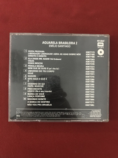 CD - Emílio Santiago - Aquarela Brasileira 2 - Nacional - comprar online