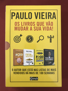 Livro - Box Paulo Vieira - 4 Livros - Ed. Gente - Seminovo - comprar online