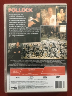 DVD - Pollock - Ed Harris E Marcia Gay Harden - Seminovo - comprar online