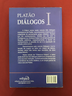 Livro - Diálogos I - Platão - Ed. Edipro - comprar online