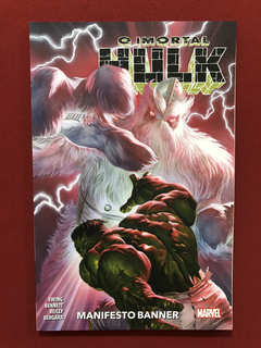 HQ - O Imortal Hulk - Vol. 6 - Manifesto Banner - Seminovo
