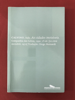 Livro - As Cidades Invisíveis - I. Calvino - Cia. das Letras