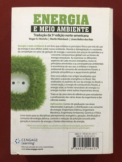 Livro - Energia E Meio Ambiente - Roger A. Hinrichs - Editora Trilha - comprar online