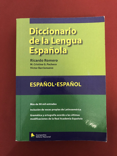 Livro - Diccionario De La Lengua Española - Ricardo Romero