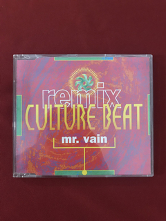 CD - Culture Beat - Mr. Vain - Remix - 1993 - Importado