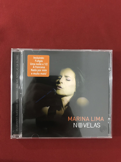 CD - Marina Lima - Novelas - Nacional - Seminovo
