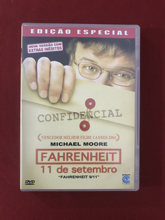 DVD - Fahrenheit 11 De Setembro - Dir: Michael Moore