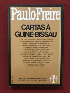 Livro - Cartas À Guiné-Bissau - Paulo Freire - Ed. Paz E Terra - comprar online