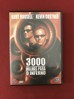 DVD - 3000 Milhas Para O Inferno - Kurt Russell - Seminovo