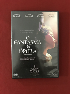 DVD - O Fantasma Da Ópera - Dir: Joel Schumacher