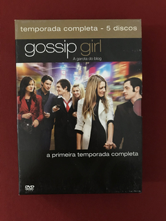 DVD - Gossip Girl Primeira Temporada - 5 Discos - Seminovo