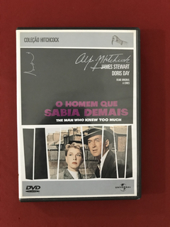 DVD- O Homem Que Sabia Demais- Dir: Alfred Hitchcock - Semin
