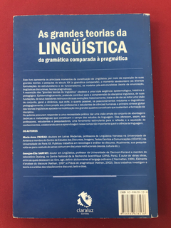 Livro- As Grandes Teorias Da Lingüística - Marie-Anne Paveau - comprar online