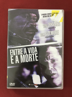 DVD - Entre A Vida E A Morte - Ving Rhames - Seminovo