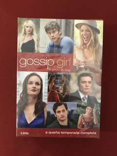DVD -Box Gossip Girl Quarta Temp. Completa - 5 Discos - Novo
