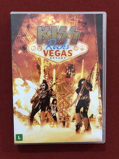 DVD - Kiss Rocks Vegas Nevada - Show Musical - Seminovo