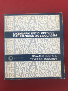 Livro - Dicionário Enciclopédico Das Ciências Da Linguagem