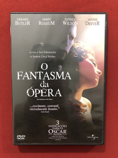 DVD - O Fantasma Da Ópera - Gerard Butler - Seminovo