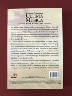 Livro - A Última Música - Nicholas Sparks - Seminovo - comprar online