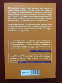 Livro - O Coach De Trilhão De Dólares - Eric Schmidt - Ed. Planeta - Seminovo - comprar online