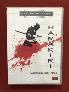 DVD - Harakiri - Dir: Masaki Kobayashi - Seminovo