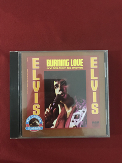 CD - Elvis Presley - Burning Love And Hits - Import. - Semin