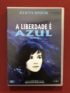 DVD - A Liberdade É Azul - Juliette Binoche - Seminovo