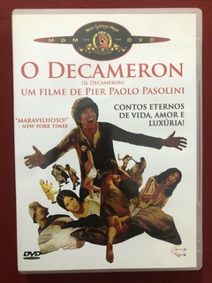 DVD - O Decameron - Direção: Pier Paolo Pasolini - Seminovo