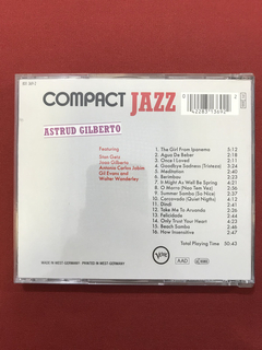 CD - Astrud Gilberto - Compact Jazz - Importado - Seminovo - comprar online