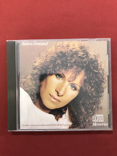 CD - Barbra Streisand - Memories - Nacional - Seminovo