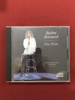 CD - Barbara Streisand - One Voice - 1987 - Nacional - Semin
