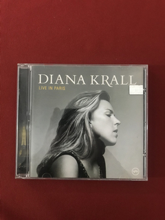 CD - Diana Krall - Live In Paris - Nacional - Seminovo