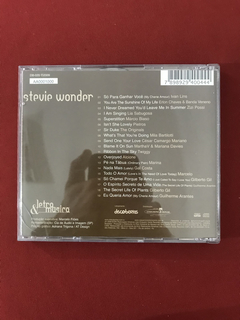 CD - Stevie Wonder - Letra & Música - Nacional - Seminovo - comprar online