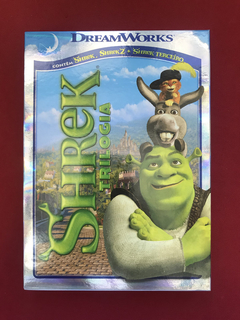 DVD - Box Shrek Trilogia - 3 Discos - Seminovo