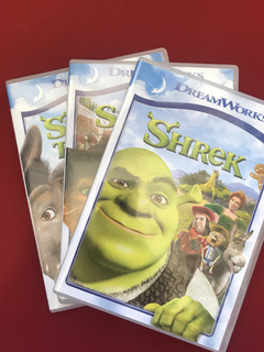DVD - Box Shrek Trilogia - 3 Discos - Seminovo na internet