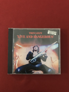 CD - Thin Lizzy - Live And Dangerous - 1978 - Importado