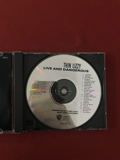 CD - Thin Lizzy - Live And Dangerous - 1978 - Importado na internet
