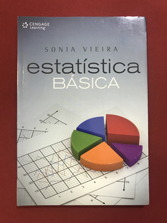 Livro - Estatística Básica - Sonia Vieira - Seminovo