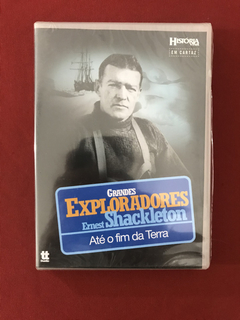 DVD - Grandes Exploradores Ernest Shackleton - Novo