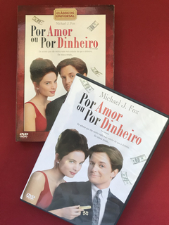 DVD - Por Amor Ou Por Dinheiro - Michael J. Fox - Seminovo na internet