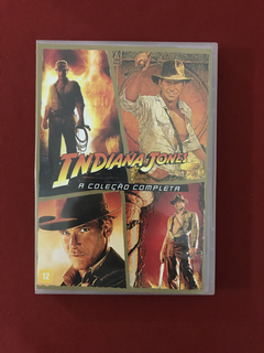 DVD - Indiana Jones A Coleção Completa 4 Discos - Seminovo