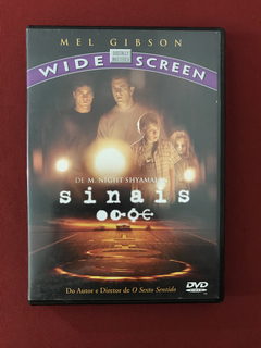 DVD - Sinais - Mel Gibson - Dir: Shyamalan - Seminovo