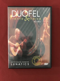 DVD Duplo - Duofel Frente & Verso Ao Vivo - Seminovo